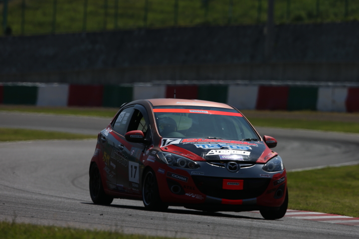 Cドライバー公式予選: 野上達也（ST-5:DIXCELアラゴスタ・NOPROデミオ）