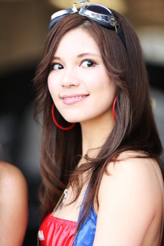 ピットウォーク: レースクイーン