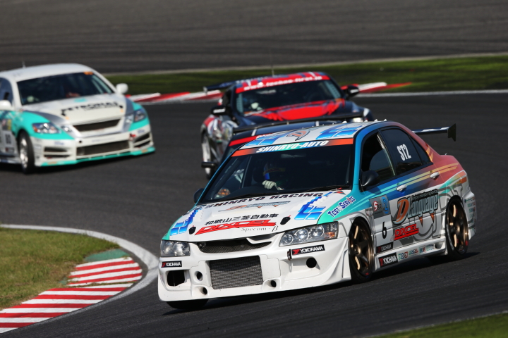 第1レース: 冨桝朋広（ST-2:新菱オート☆DIXCELエボIX）