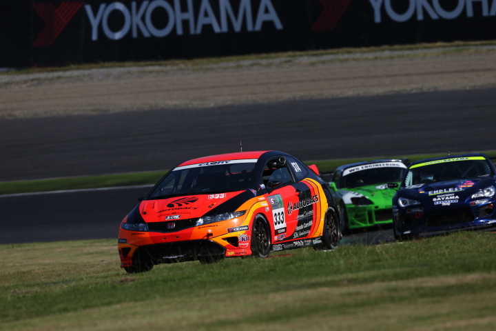 第1レース: 野間一（ST-4:オートバックス.GLORY-R.FN2）