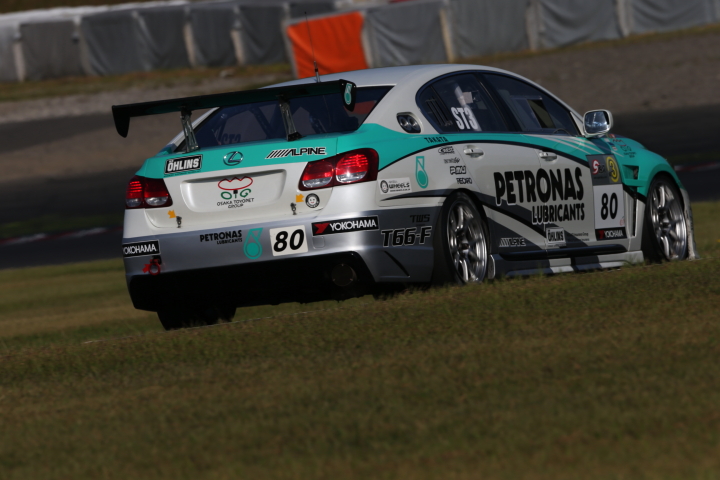 フリー走行: ST-3:PETRONAS TWS GS350（佐藤晋也／吉本大樹／脇阪薫一組）