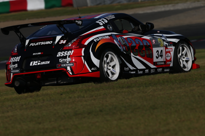 フリー走行: ST-3:asset テクノ Z34（佐々木雅弘／前嶋秀司組）