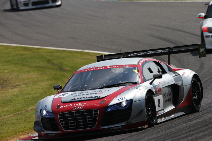 第2レース: 荒聖治（GT3:もり山 R8 LMS ultra からあげ）