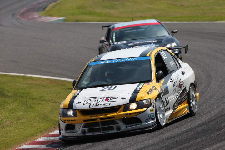 第2レース: 阪口良平（ST-2:RSオガワADVANランサー）