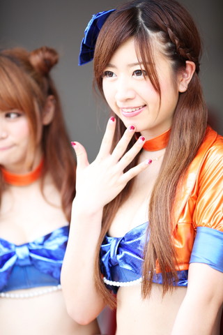 ピットウォーク: レースクイーン