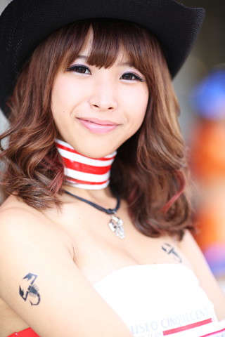 ピットウォーク: レースクイーン