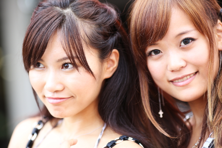 ピットウォーク: レースクイーン