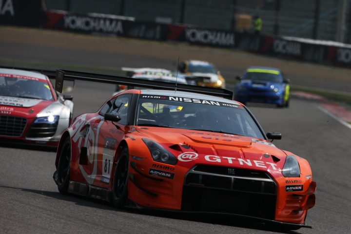 第3レース: 尾本直史（GT3:GTNET ADVAN NISSAN GT-R）