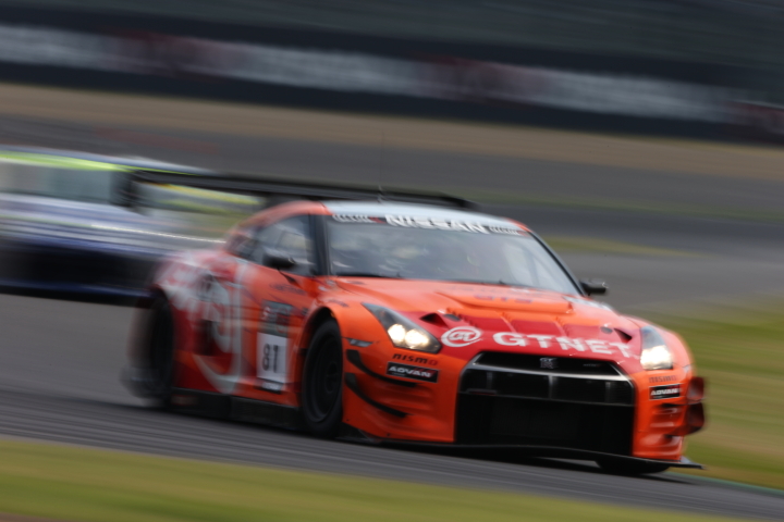 第3レース: 尾本直史（GT3:GTNET ADVAN NISSAN GT-R）