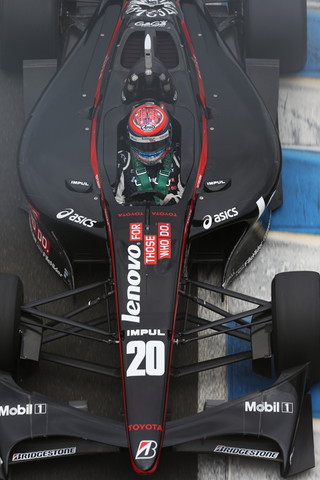 フリー走行2回目: 松田次生（Lenovo TEAM IMPUL）