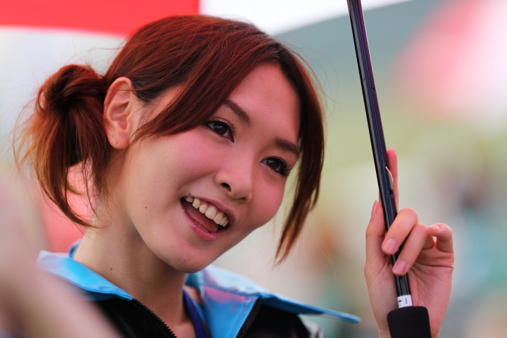 2輪のレースクイーン