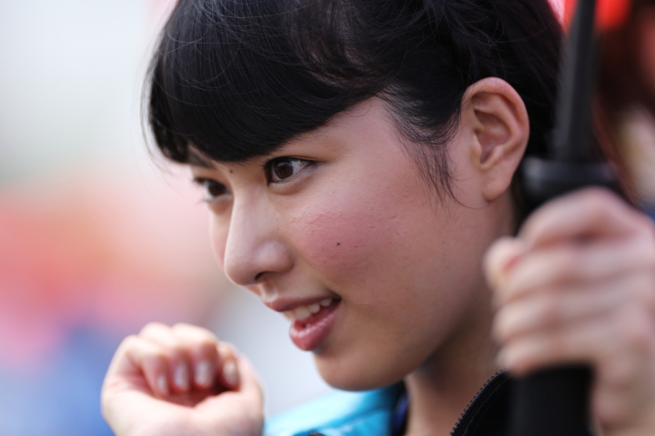 2輪のレースクイーン