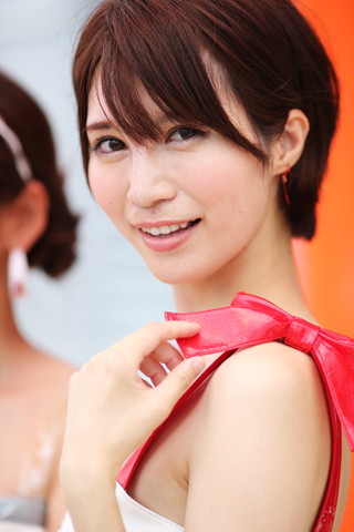 決勝日ピットウォーク: レースクイーン