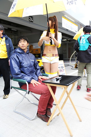 ピットウォーク: 平川亮（KYGNUS SUNOCO Team LeMans）