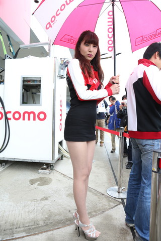 ピットウォーク: レースクイーン