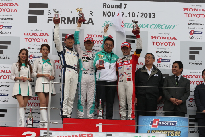 決勝レース2: 表彰式