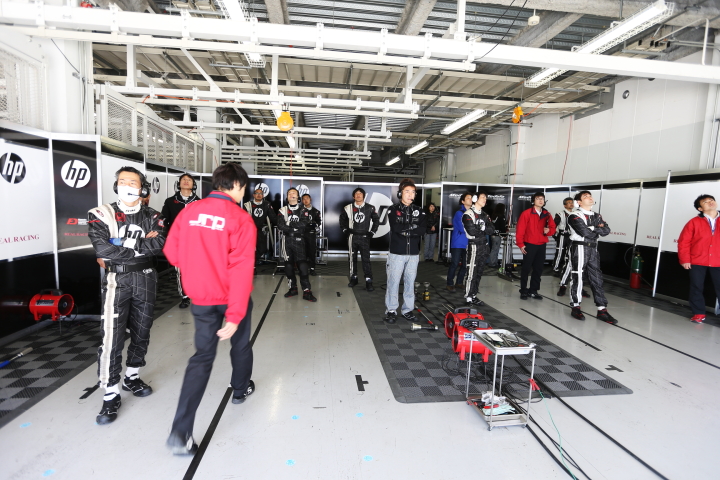 HP REAL RACINGチームの面々