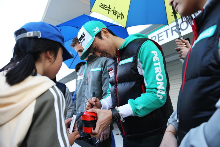 中嶋一貴（PETRONAS TEAM TOM’S）