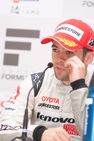 公式予選記者会見: 予選3位のジョアオ・パオロ・デ・オリベイラ（インパル）