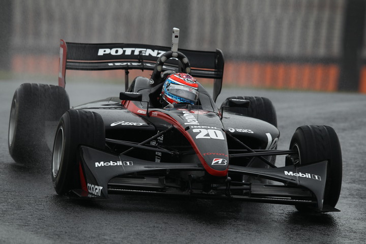 フリー走行1回目: 3位は松田次生（インパル）