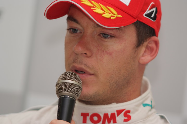 公式予選記者会見: 3位のアンドレ・ロッテラー（トムス）