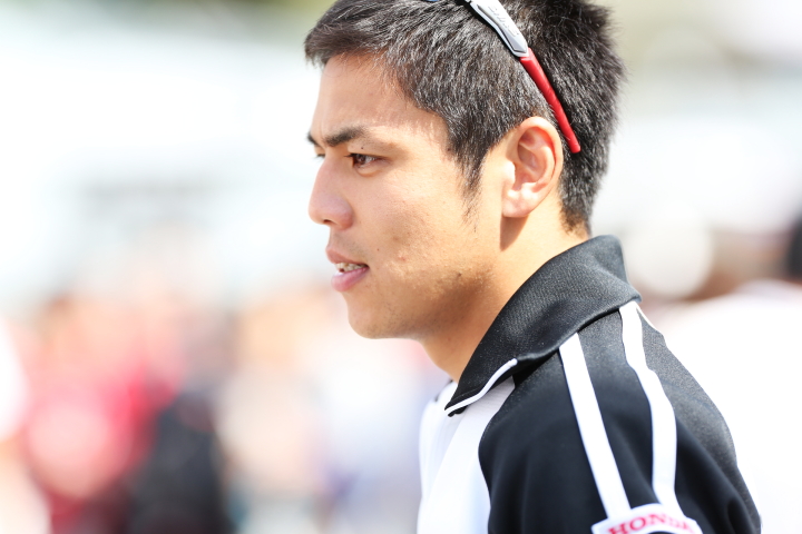 ピットウォーク: 中山友貴（HP REAL RACING）