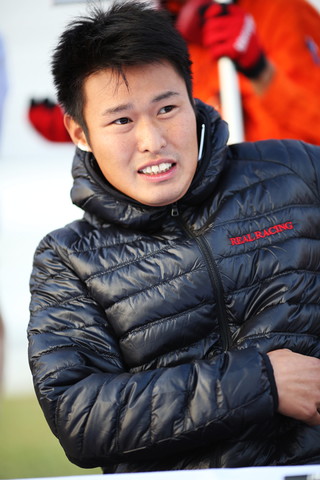 キッズウォーク: 塚越広大（HP REAL RACING）