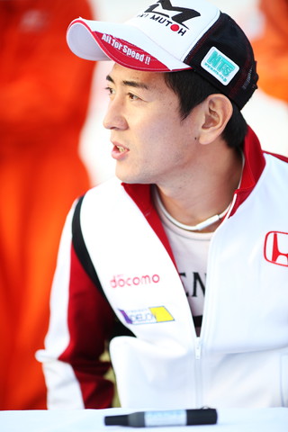 キッズウォーク: 武藤英紀（DOCOMO TEAM DANDELION RACING）