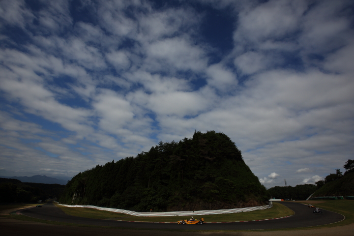 フリー走行: レインボーコーナーから上空を仰ぐ