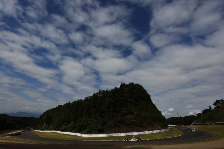 フリー走行: レインボーコーナーから上空を仰ぐ