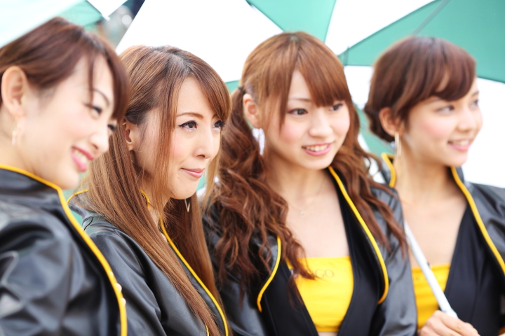 ピットウォーク: レースクイーン