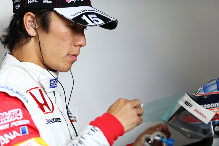 決勝レース: 佐藤琢磨（TEAM 無限）