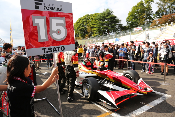 決勝レース: 佐藤琢磨（TEAM 無限）