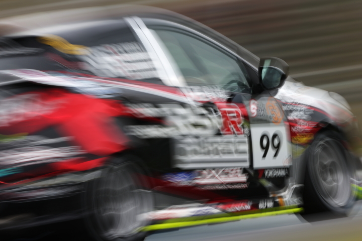 Aドライバー予選: リュウイチ（RS☆R・DIXCEL・NUTEC デミオ）