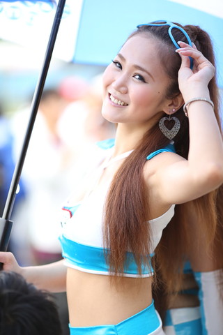 ピットウォーク: レースクイーン