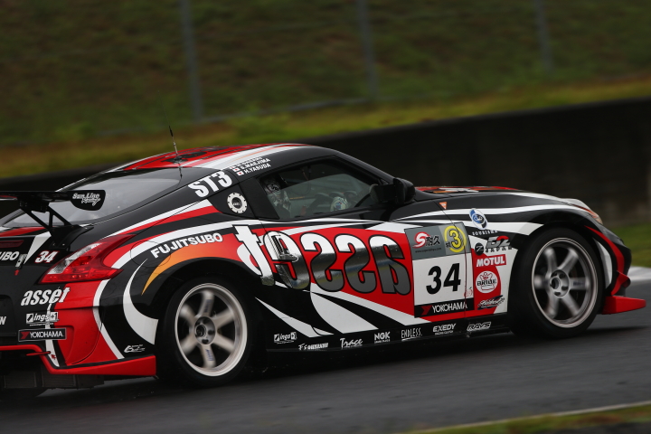決勝レース: asset テクノ Z34（佐々木雅弘／前嶋秀司／安田裕信組）