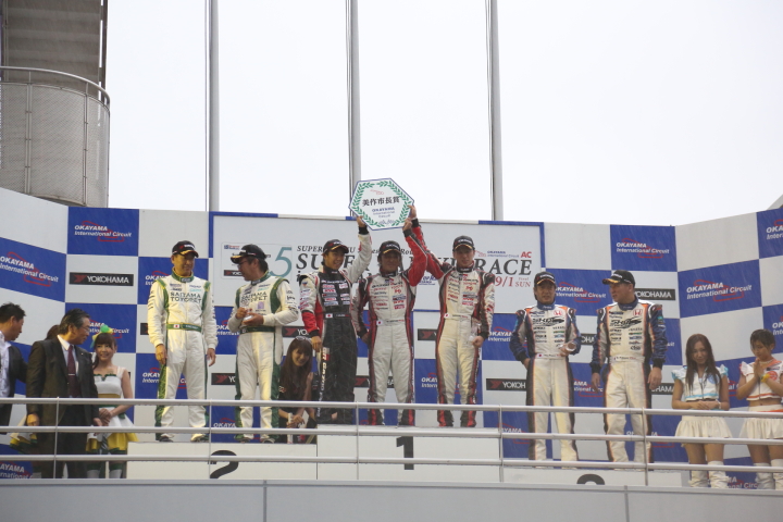 ST-4クラスの暫定表彰式