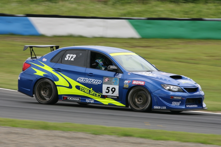 ST-2クラスのポールポジションはSTURM･MOTUL・ED インプレッサ（大澤学／吉田寿博／松田晃司組）