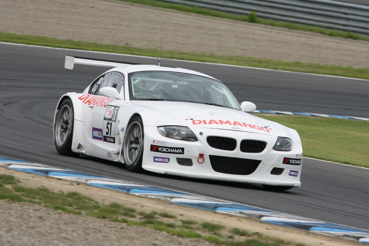 ウォームアップ走行: ST-1クラストップタイムはDIAMANGO BMW Z4