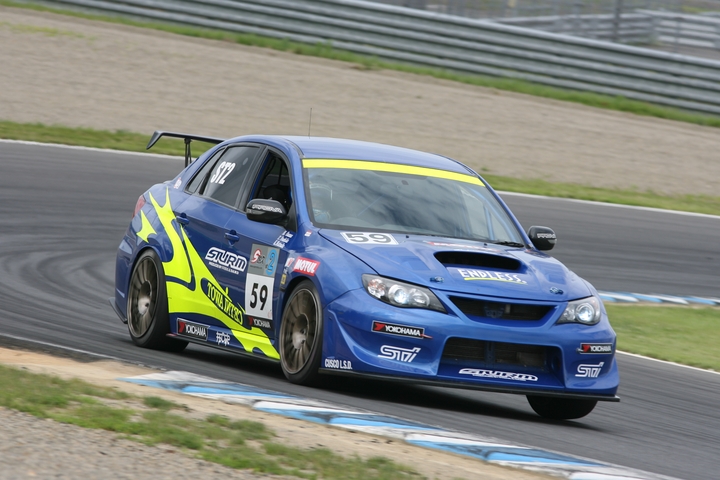 ウォームアップ走行: ST-2クラストップタイムはSTURM･MOTUL･ED インプレッサ