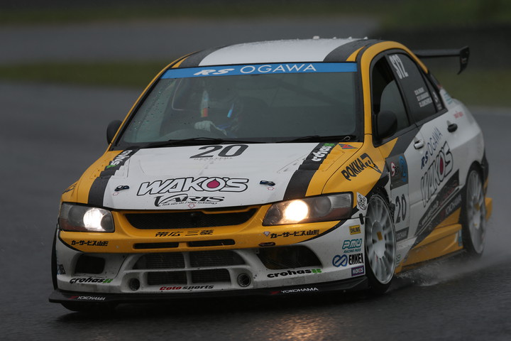 ST-2クラストップタイムはRSオガワADVANランサー（大橋正澄／阪口良平／花岡翔太組）