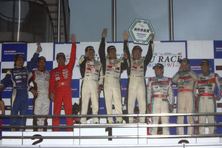 ST-5クラスの暫定表彰式