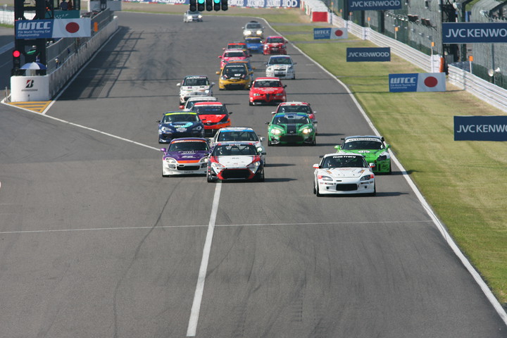 第2グループ（ST-4、ST-5）のスタートシーン