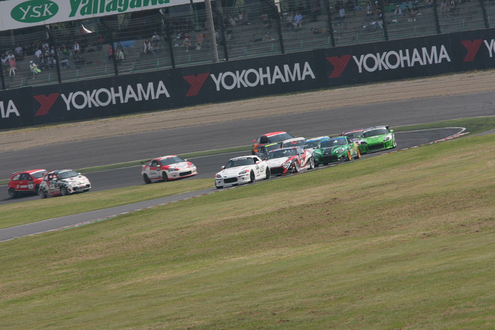 決勝第3レース: 第２グループのスタートシーン