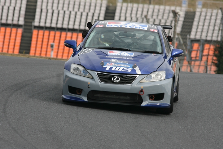 ST-3クラスポールポジションは藤田竜樹／植田正幸／川口正敬組（TRACY SPORTS IS350）