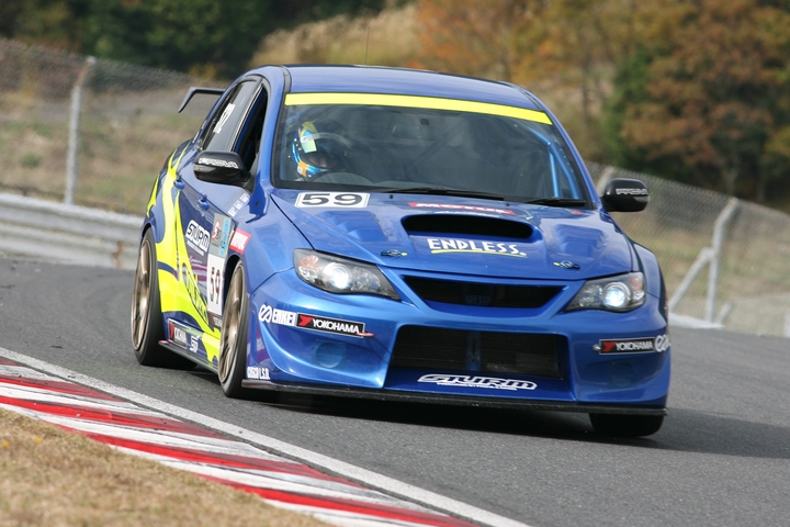 ST-2クラスのポールポジションは大澤学／吉田寿博／松田晃司組（ST-2:STURM･MOTUL・ED インプレッサ）