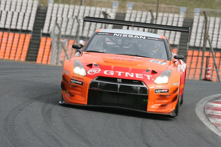 総合＆GT3クラスのポールポジションは青木孝行／星野一樹／尾本直史組（GTNET ADVAN NISSAN GT-R）