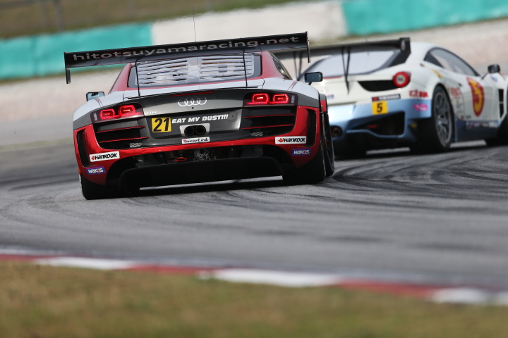 ZENT Audi R8 LMS ultra（都筑晶裕／リチャード・ライアン組）