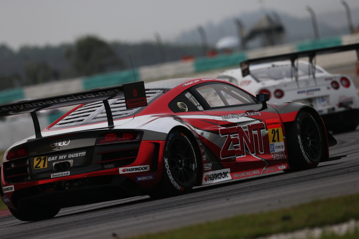 ZENT Audi R8 LMS ultra（都筑晶裕／リチャード・ライアン組）