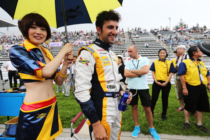 決勝レース: アンドレア・カルダレッリ（Team KYGNUS SUNOCO SF14）